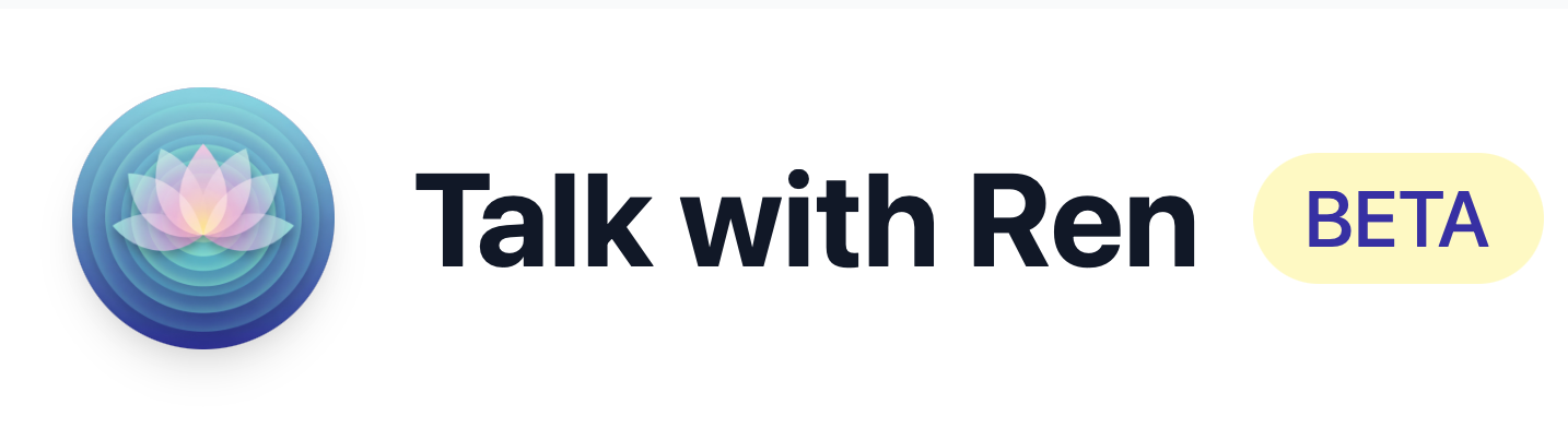 Talk with Ren