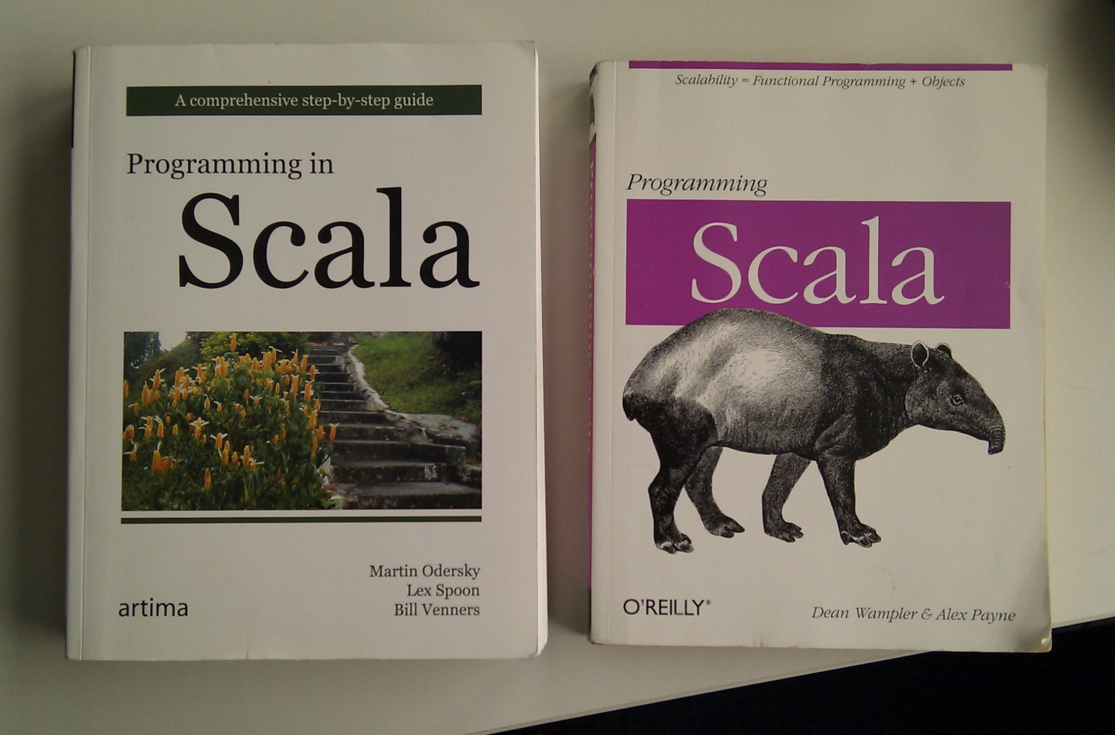 Books in Pairs: Programming in Scala vs. Programming Scala